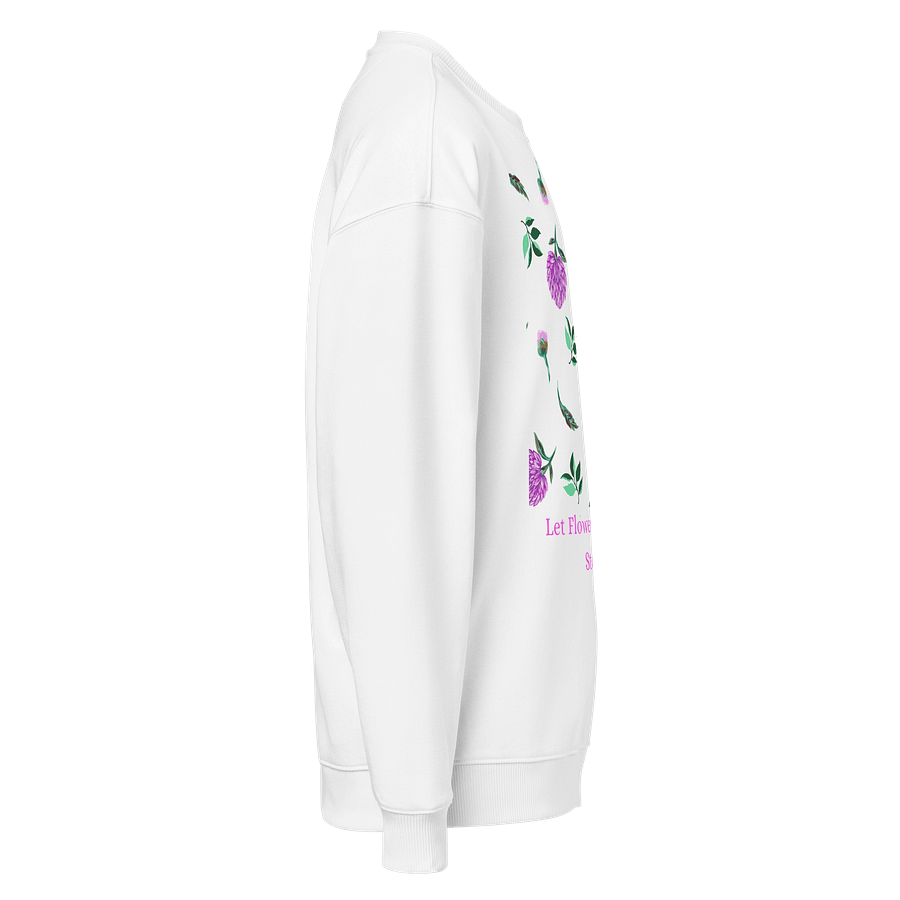 Floral Storyteller Organic Sweatshirt product image (4)