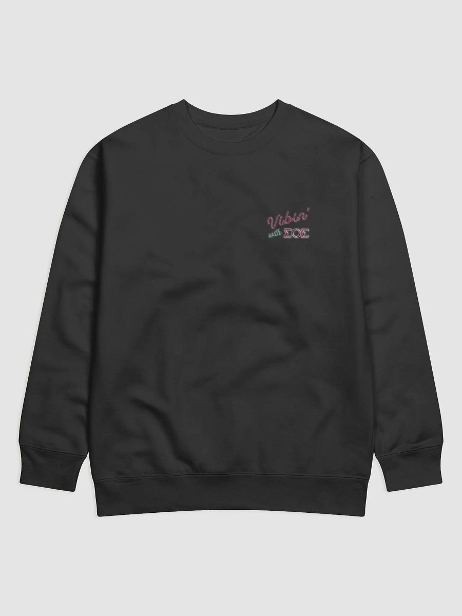 Vibin' with S.O.S. Graphic Tee Cotton Heritage Premium Sweatshirt by Cotton Heritage product image (1)