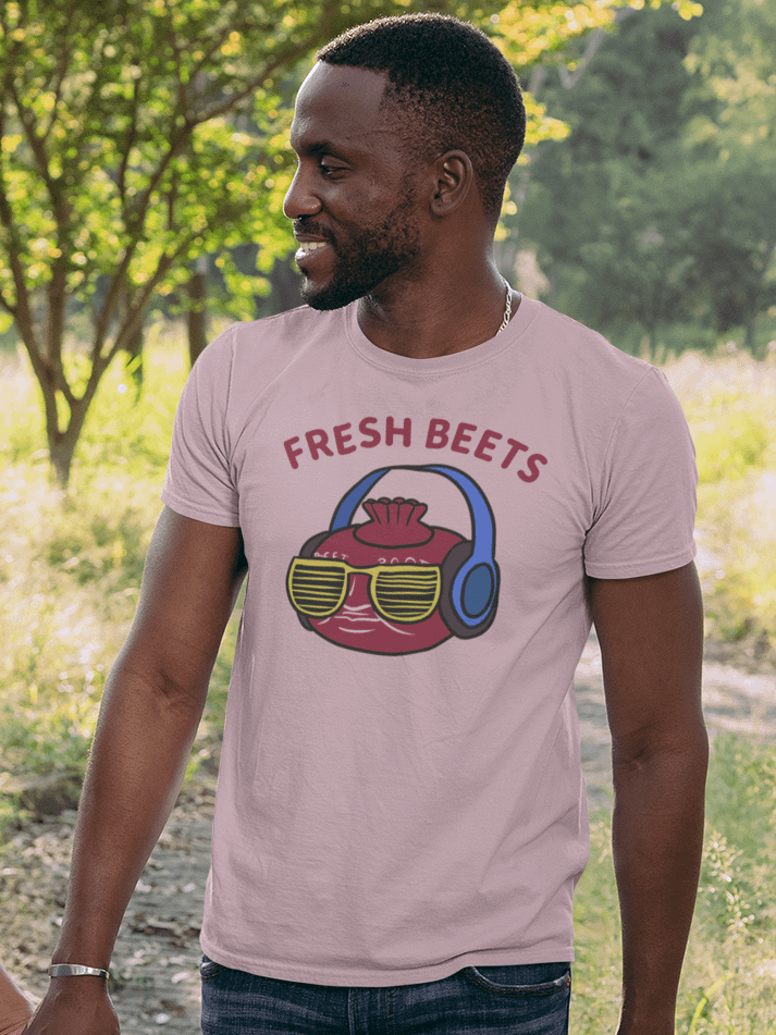 Freshest Beets with Beet Poot supersoft unisex t-shirt product image (1)