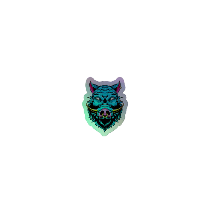 I AM HOGG Holographic Sticker Sheet product image (1)
