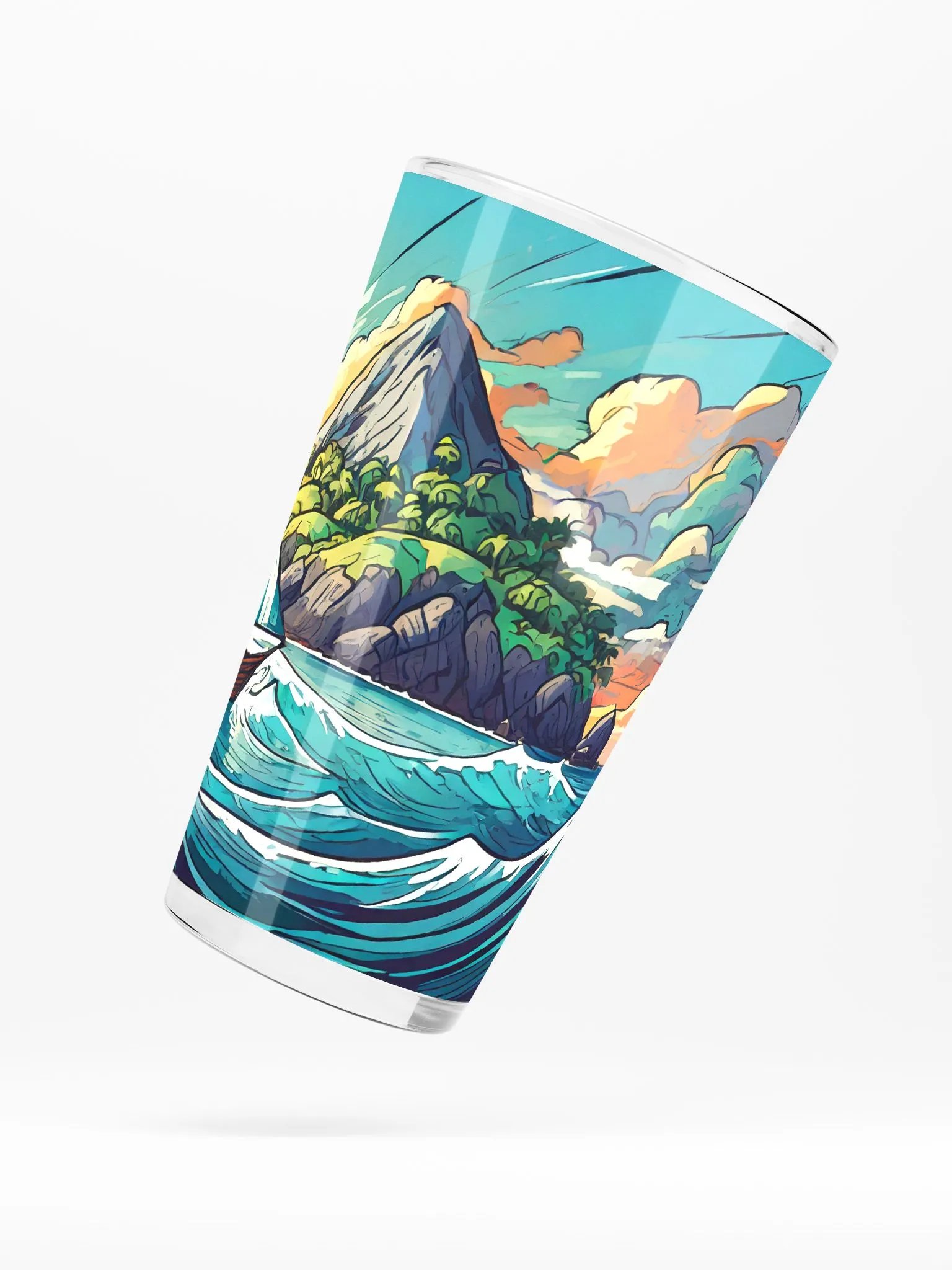 Summer Wind Charters: Island Sail Pint Glass product image (5)