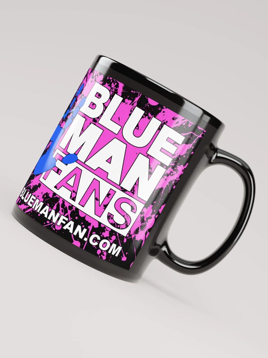 Blue Man Fans Paint Splash Coffee Mug product image (8)