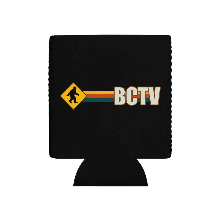 BCTV Oldschool Logo 12oz Koozie product image (1)
