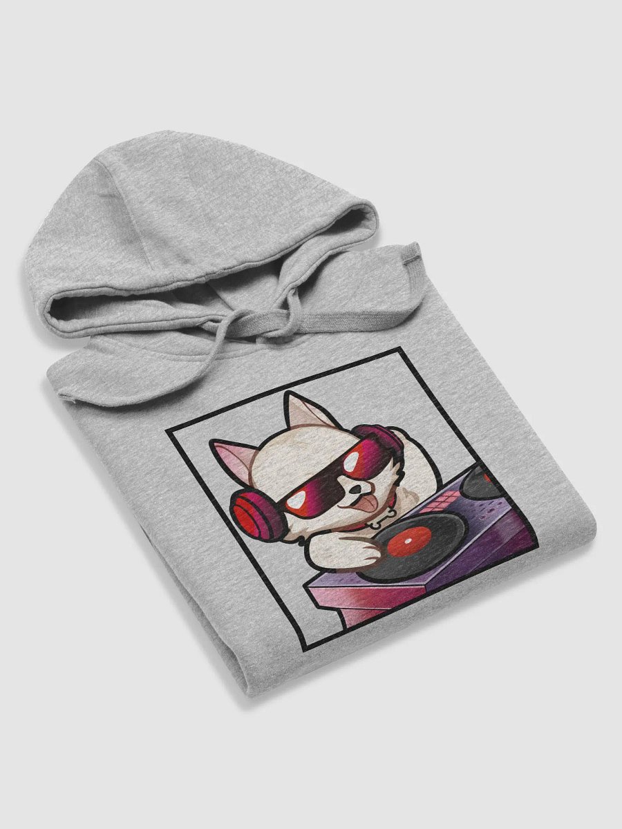 DJ Woof Hoodie (Black Border, Front Print) product image (5)