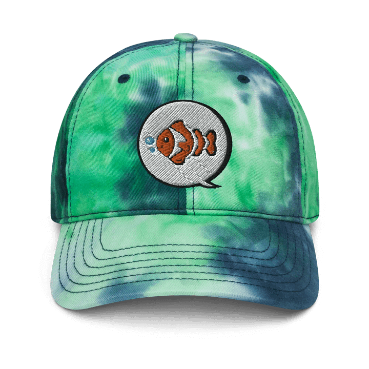 Clownfish TV Embroidered Tie-Dye Hat product image (1)