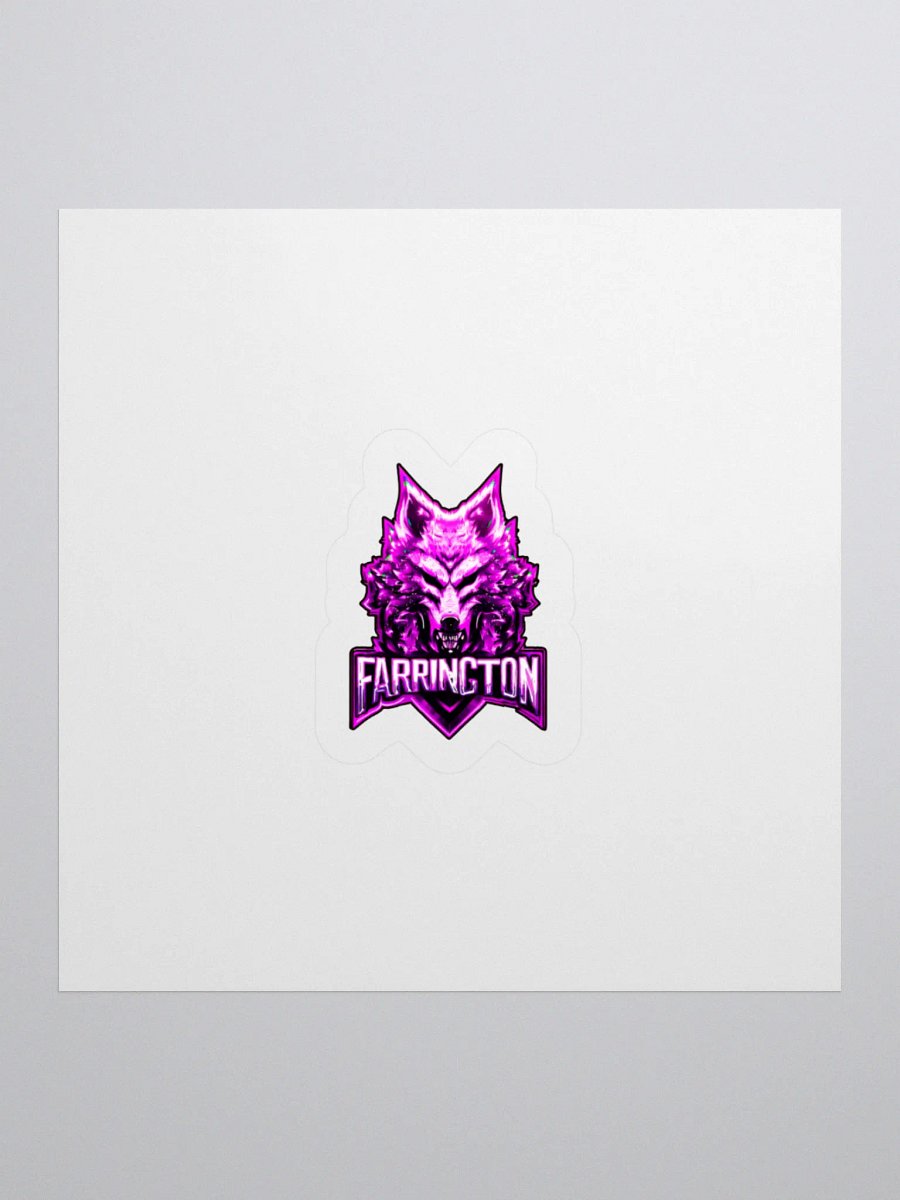 Ladies Pinky Purple Logo Stickers product image (1)