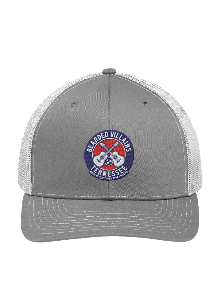 TSV Bearded Villains Richardson Snapback Trucker | State Colors Front Logo | Premium Embroidered Hat product image (2)