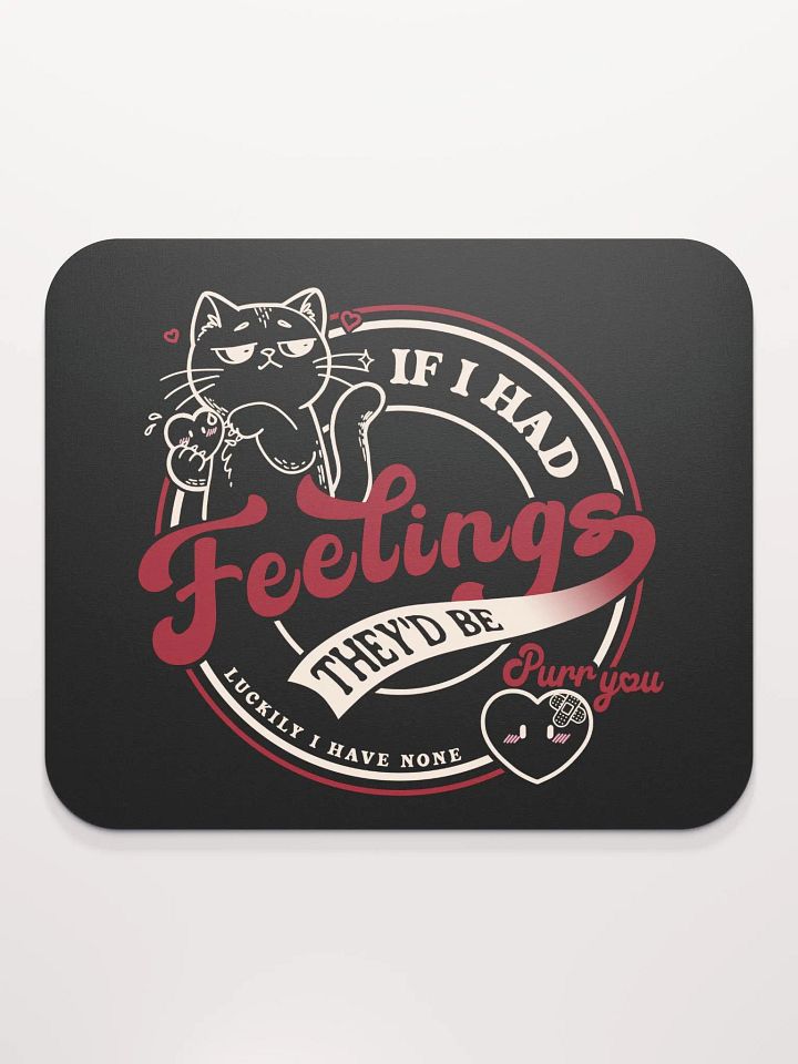 Paws Off My Heart - mouse pad product image (2)