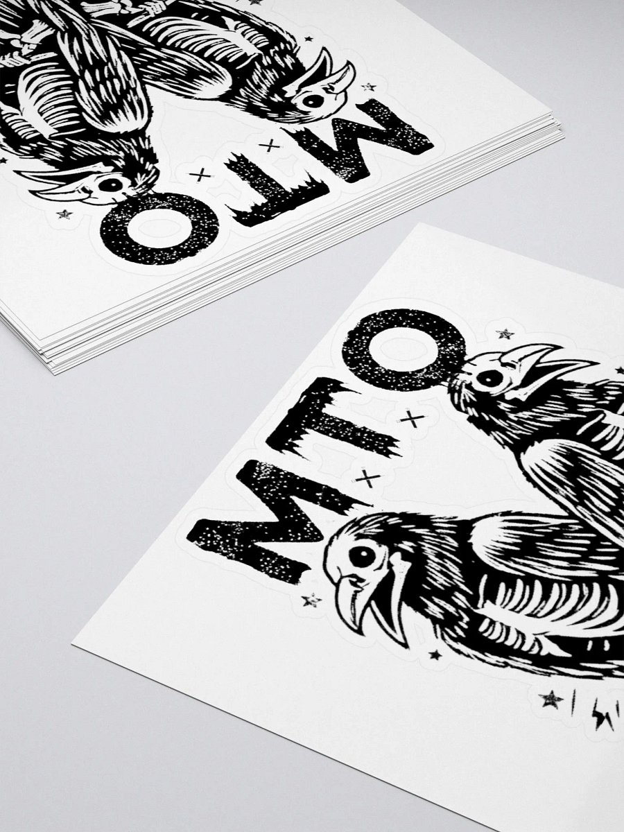 MTO - Crow twin Sticker product image (4)