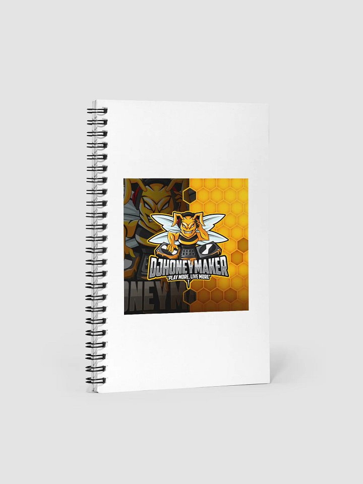 Logo With Texture Spiral Notebook product image (1)