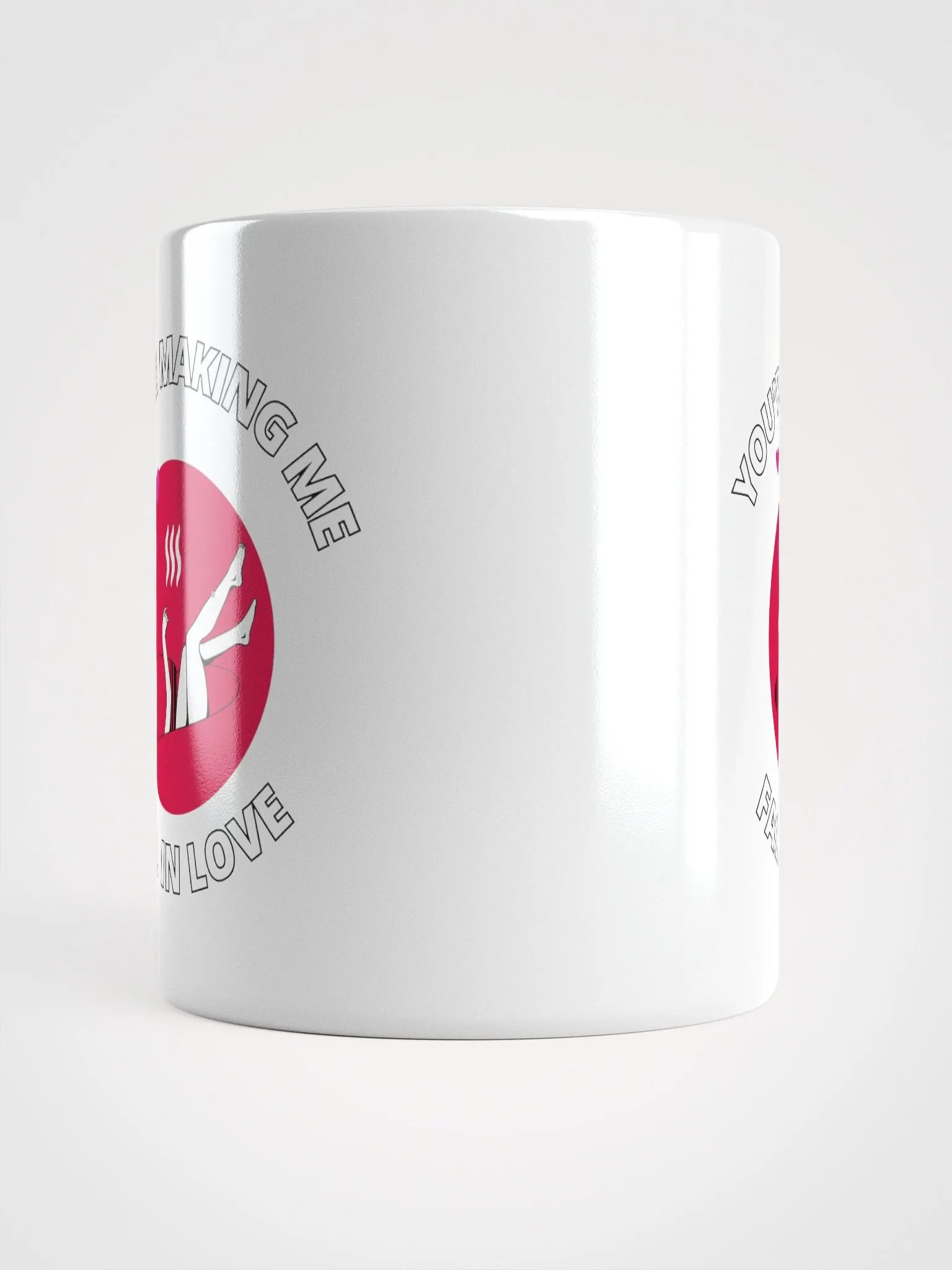 You're Making Me Fall In Love Valentine's White Mug product image (17)