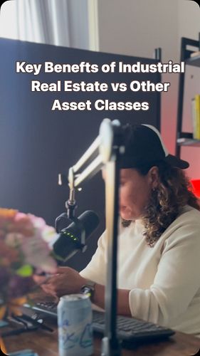 Here’s what I’ve learned so far about industrial real estate compared to other asset classes:

✅ Industrial properties see hi...