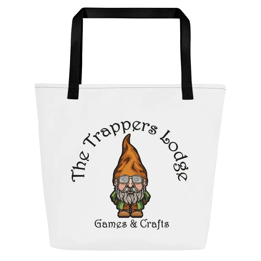 Personalized Trappers Lodge Shopping Tote - Template product image (2)