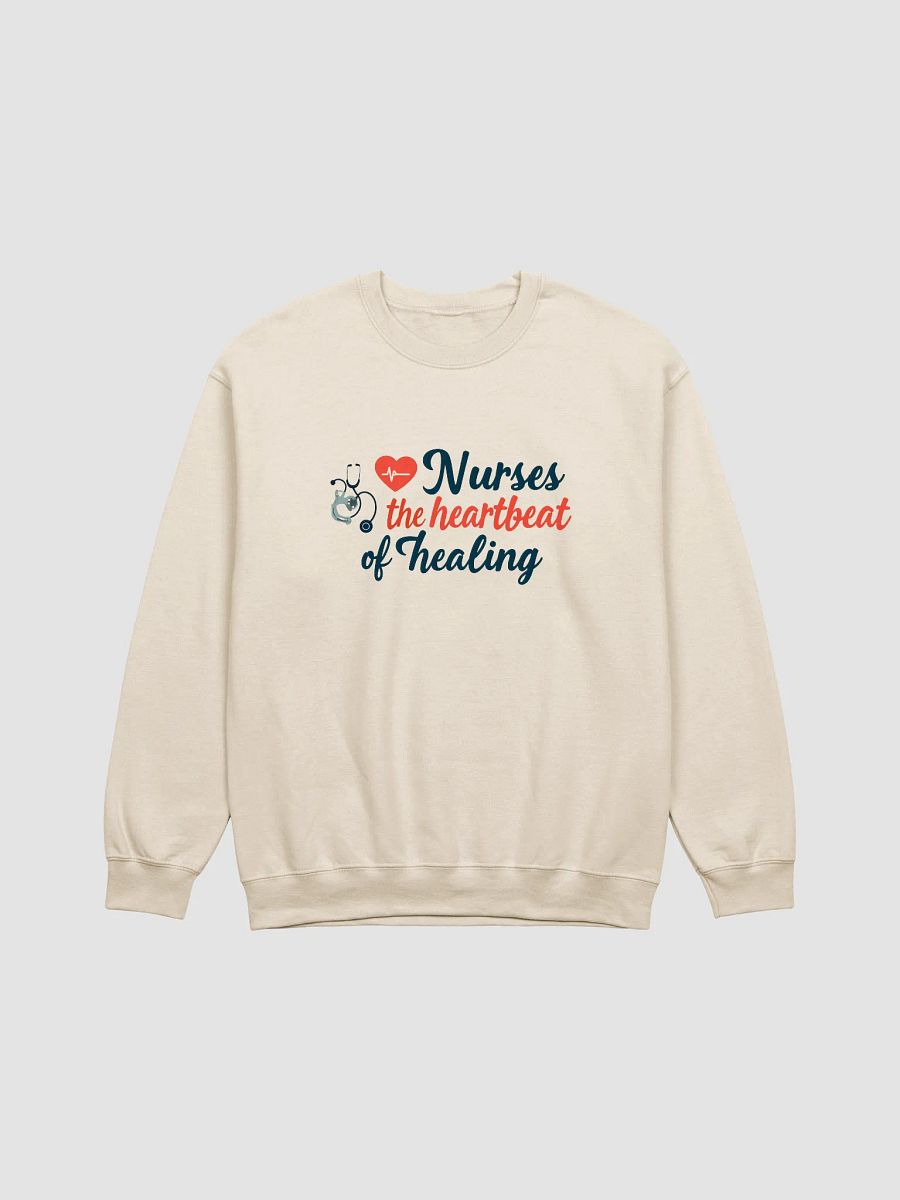 Healing Heartbeat Nurses Crewneck product image (1)