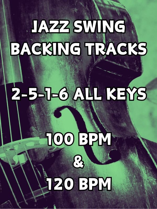 Jazz Swing Backing Tracks - 100 BPM & 120 BPM - All Keys product image (1)