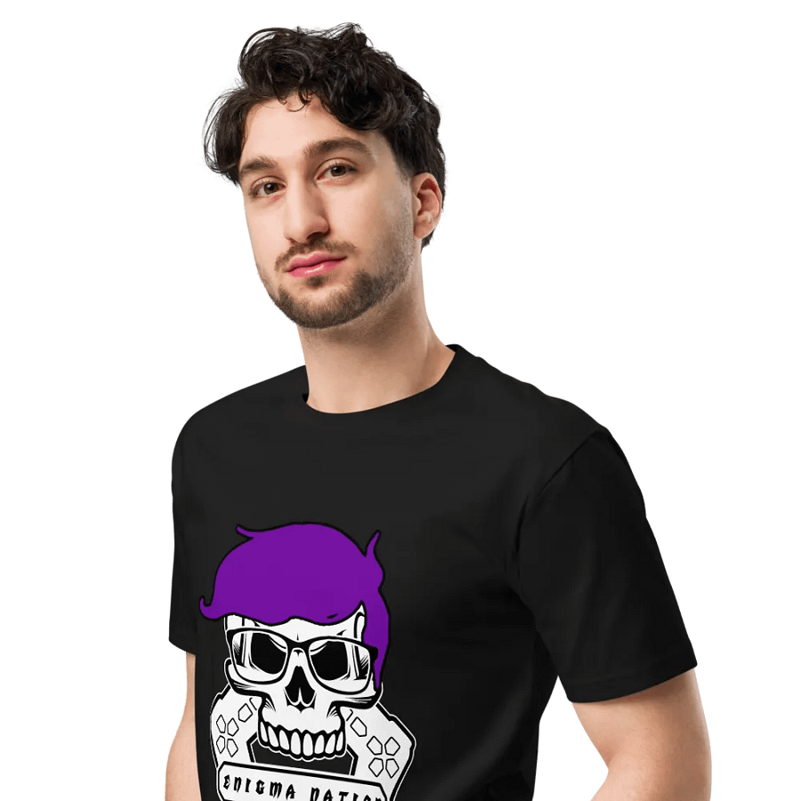 Enigma Nation AS Colour Unisex Premium T-Shirt (PRINTED) product image (4)