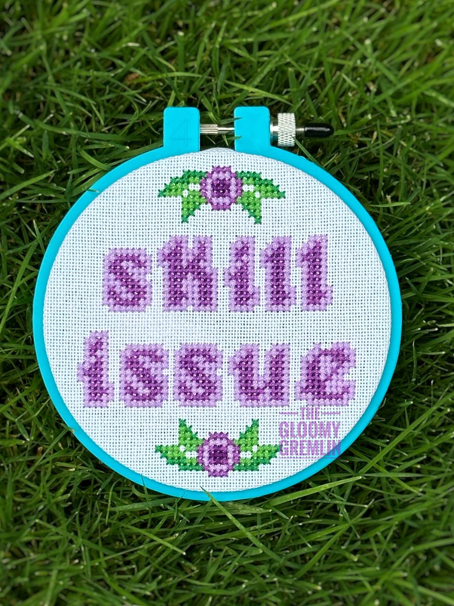 Skill Issue - Cross Stitch Kit product image (2)
