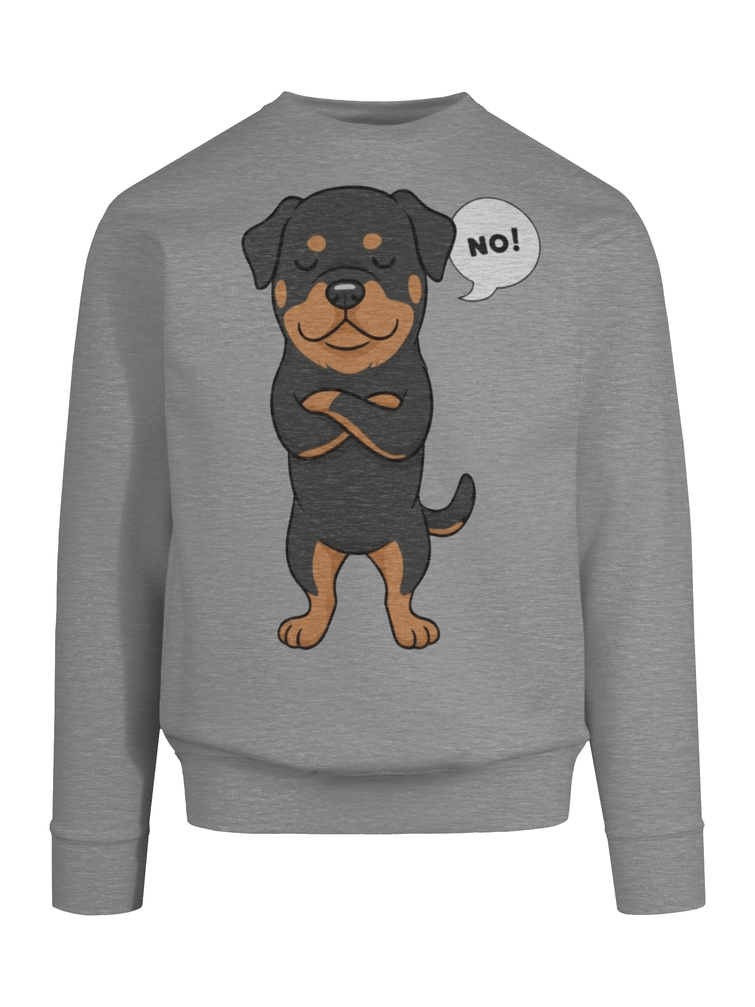 Stubborn Rottweiler Sweatshirt product image (72)