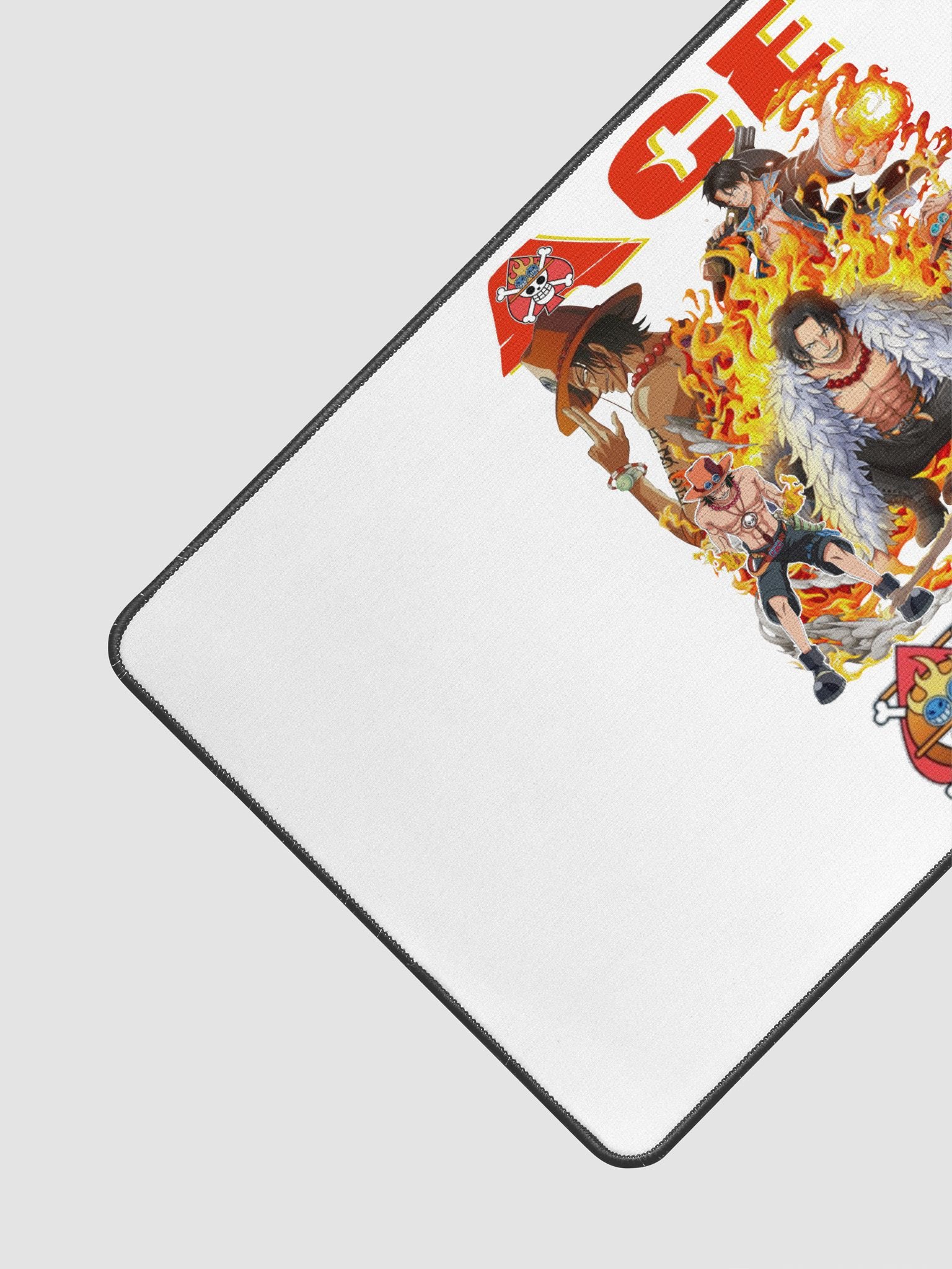 Flaming Ace - One Piece Desk Mat product image (3)