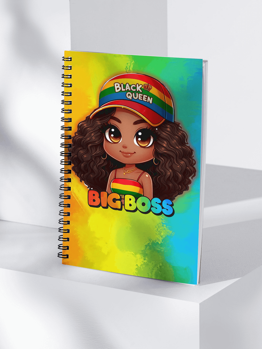 Black Queen Big Boss Spiral Notebook product image (4)
