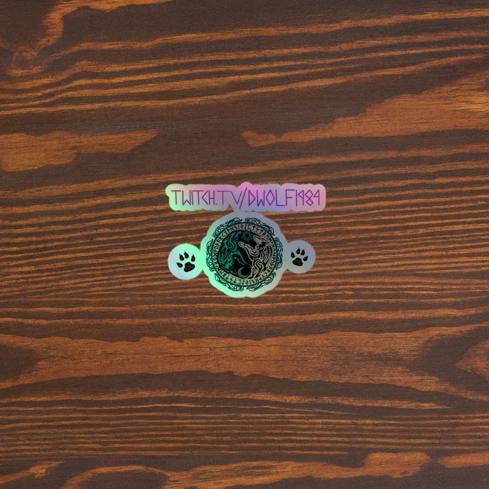 Mythical Rune Holographic Sticker Sheet product image (5)