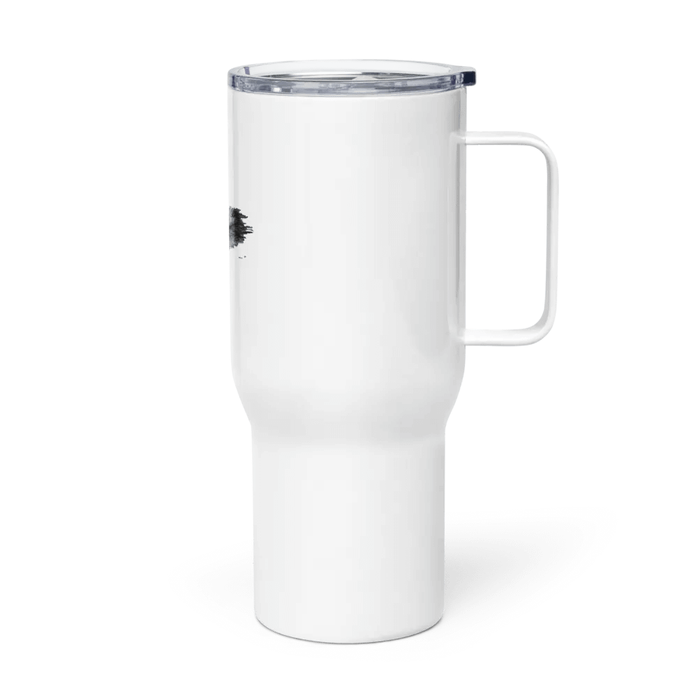Wolf Drawing Travel Cup product image (3)