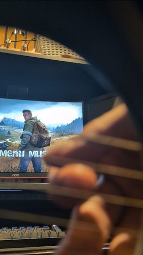 DayZ Theme - This was a bad idea. I lost my phone for a good 5 minutes in there and snapped a string. DayZ Gods beating me up...