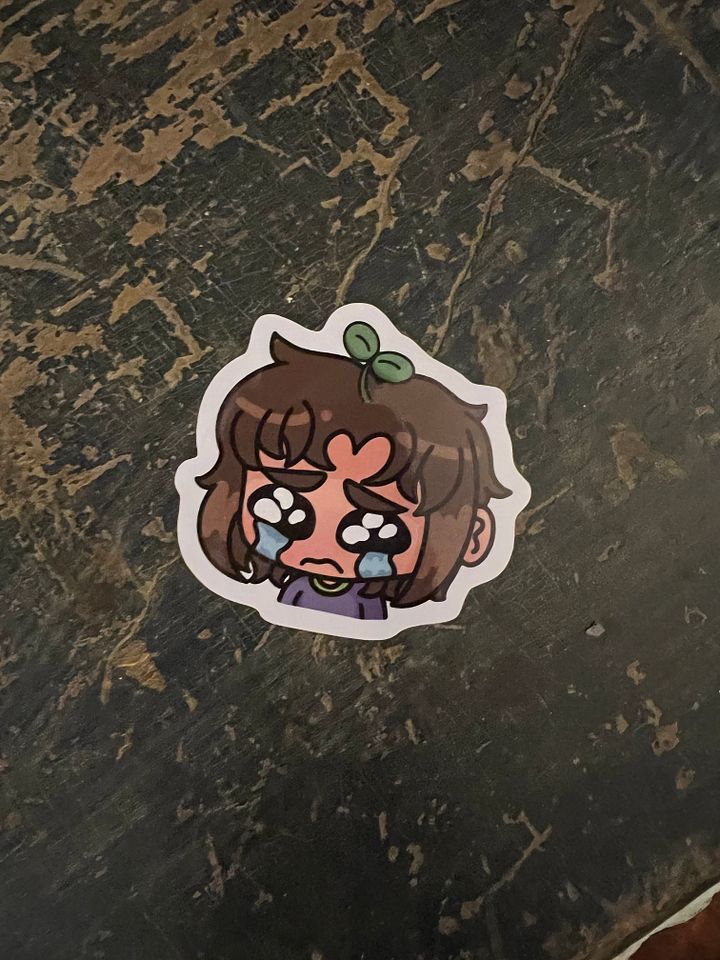 Shop Crybaby Logo Sticker product image (2)
