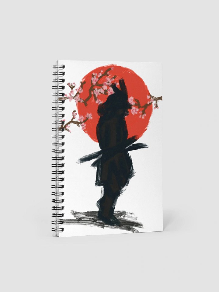 Samurai Spirit Spiral Notebook product image (1)