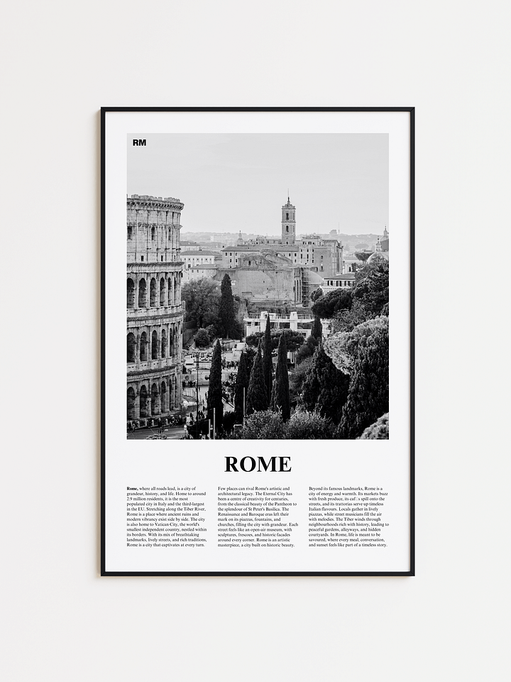 Rome 02 Newspaper Poster product image (1)