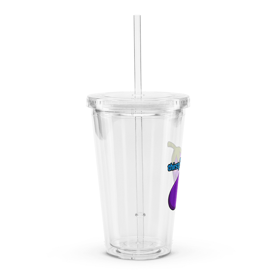 Eggplant Double Wall Plastic Tumbler product image (3)