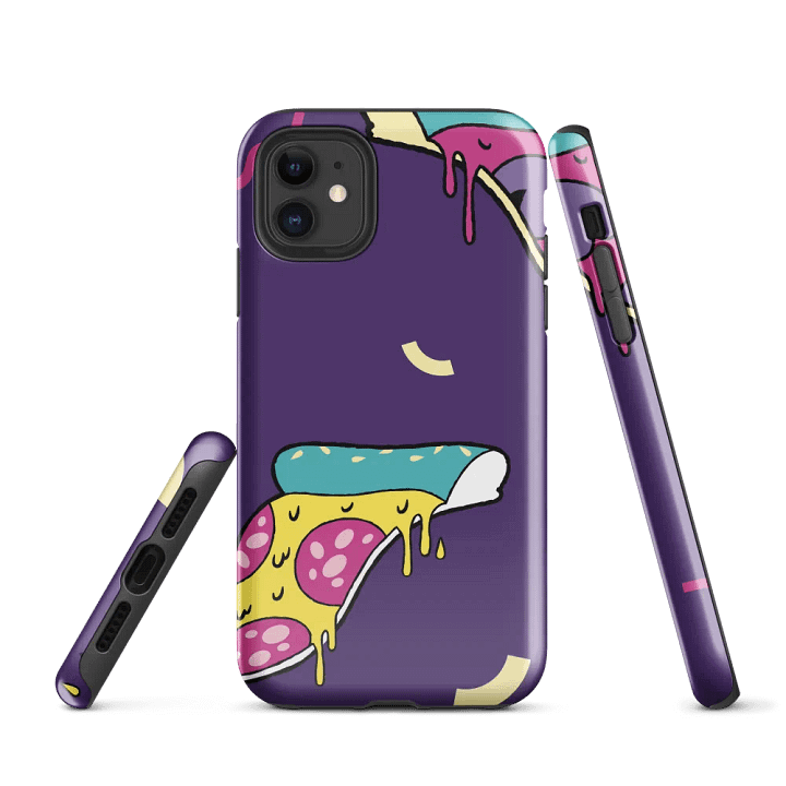Dripping Pizza Art Tough iPhone® Case product image (1)