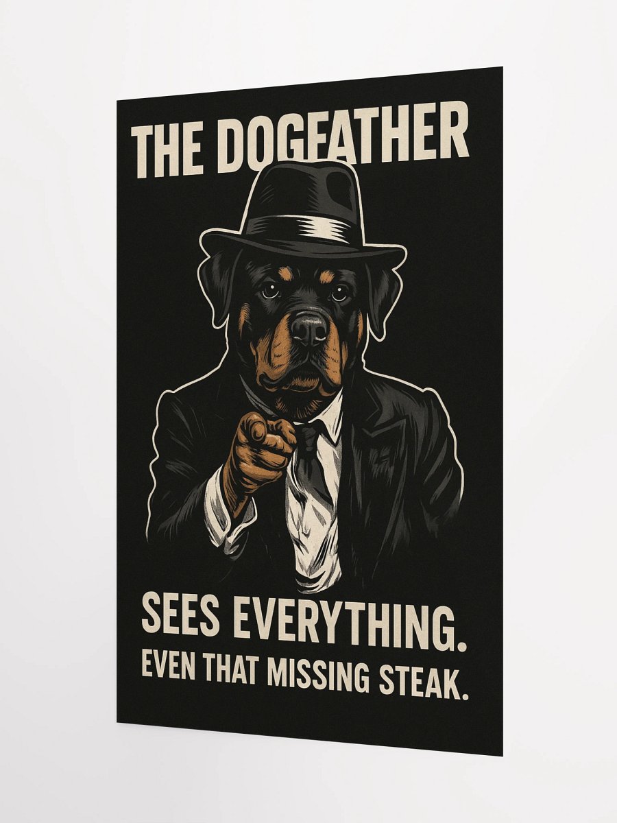 The Dogfather: Rottweiler Poster product image (8)