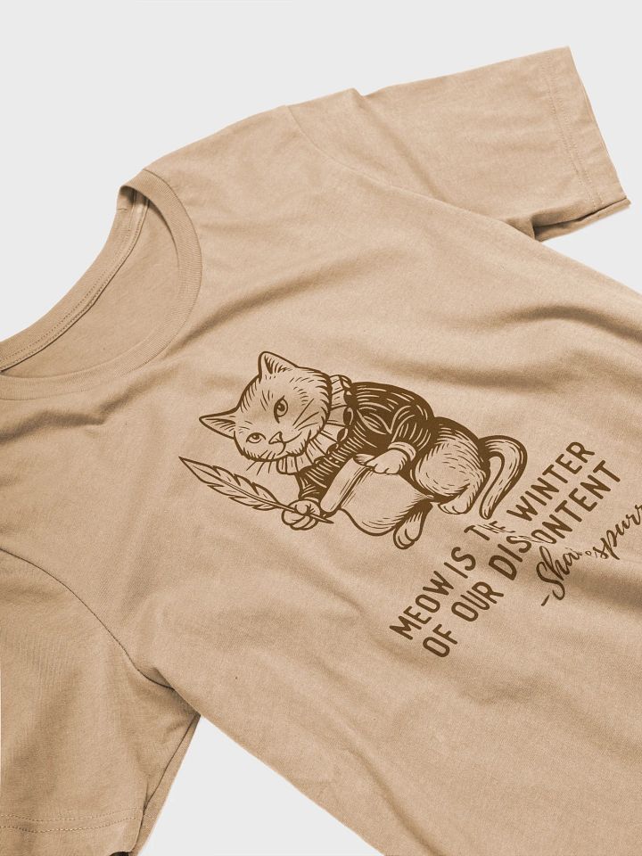 Shakespurr Funny Shakespeare T-Shirt product image (2)