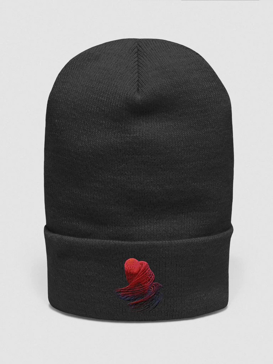 Red Voxel Field Beanie product image (1)