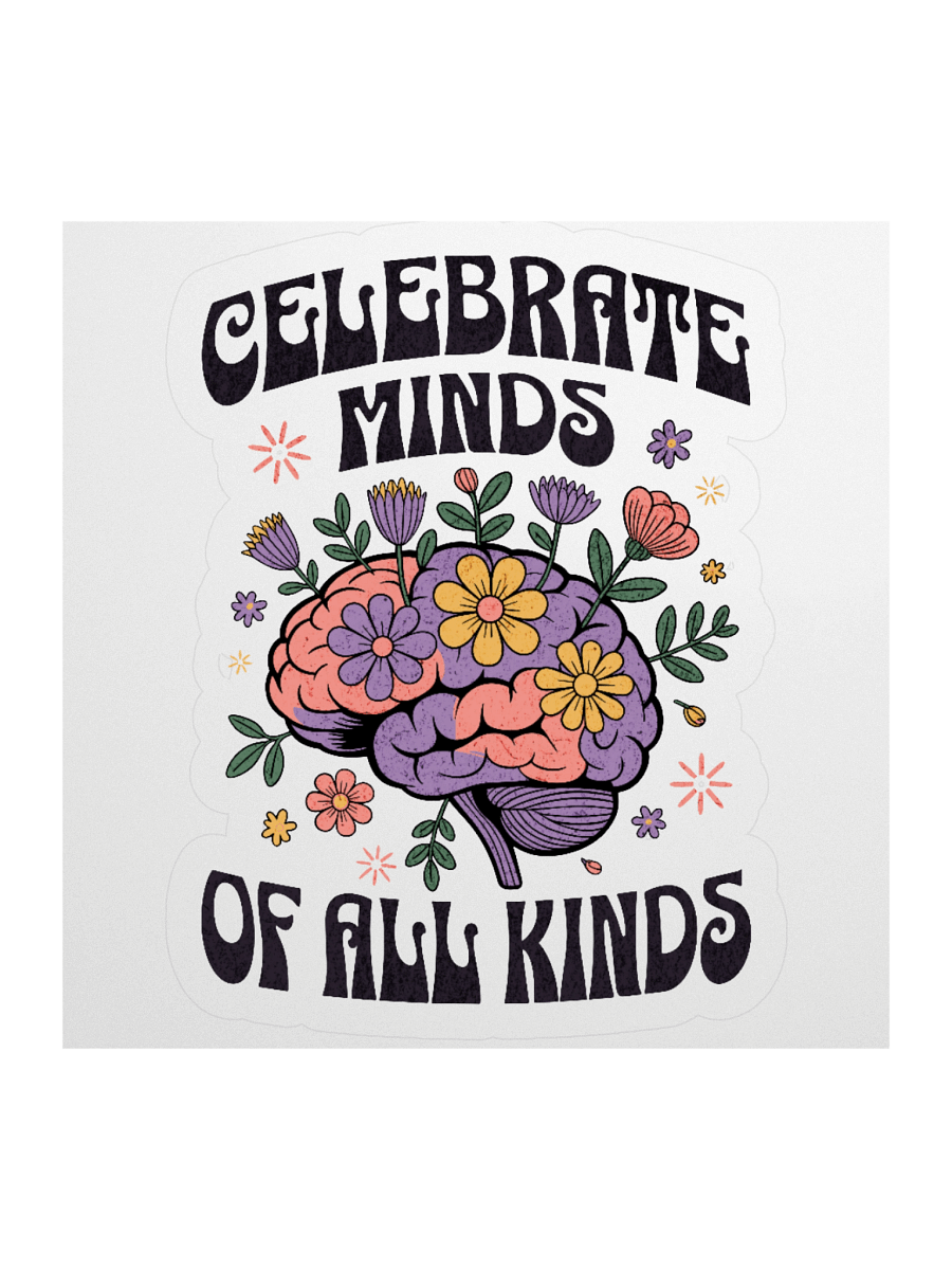 Minds of All Kinds Kiss Cut Stickers product image (2)