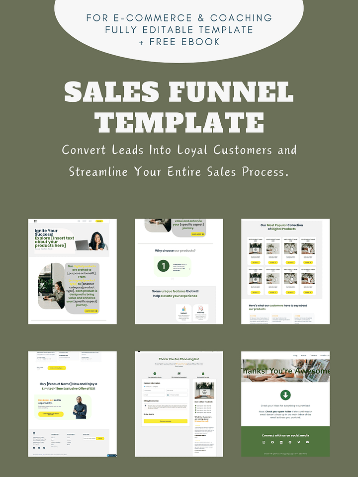 Sales Funnel Template product image (1)
