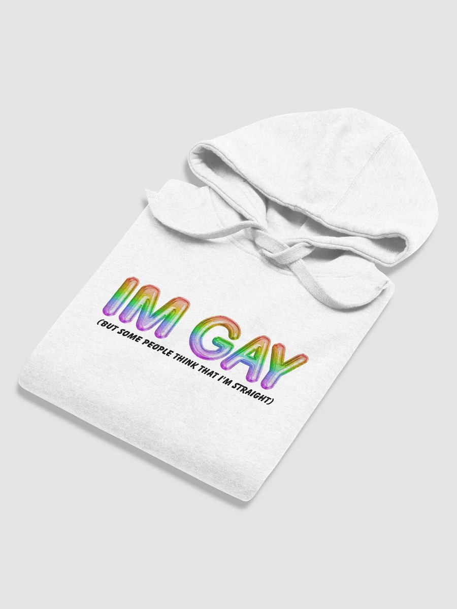 I'm Gay (but some people think that i'm straight) - Rainbow - Hoodie product image (5)
