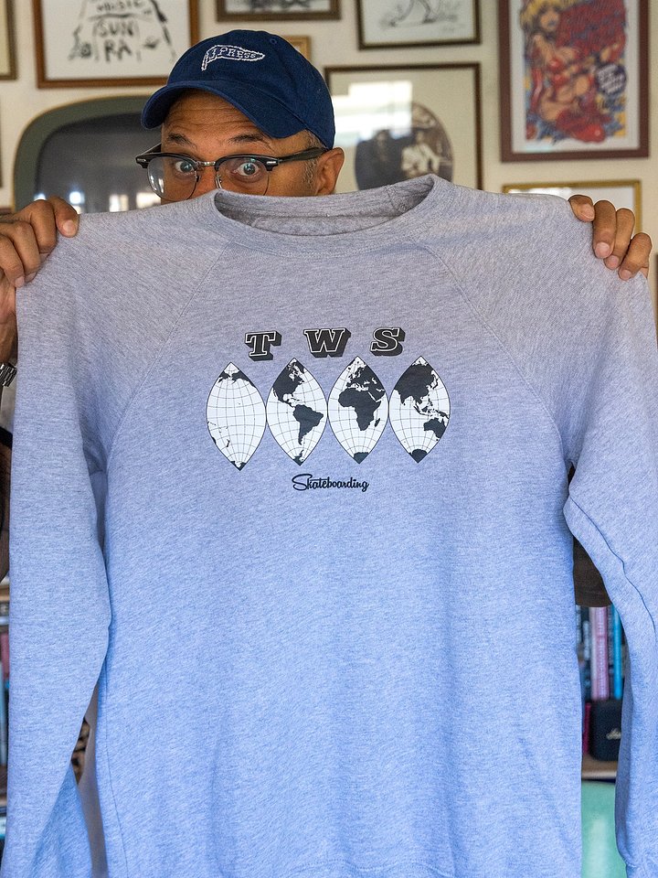 Alyasha Owerka-Moore x TWS Collab Logo Raglan Sweatshirt product image (1)
