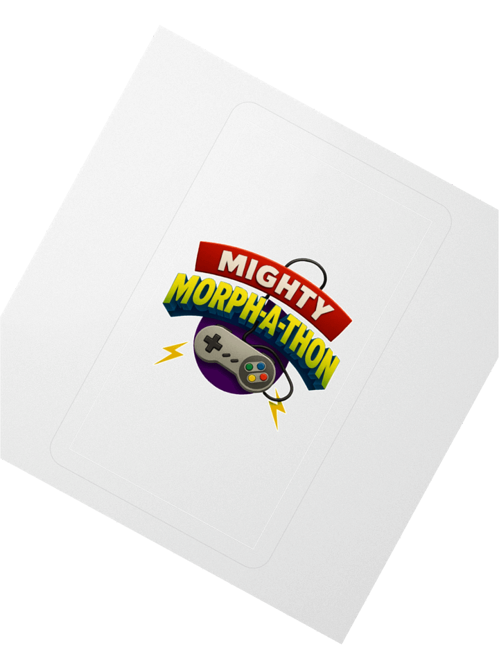 Mighty Morph-a-thon Sticker product image (6)