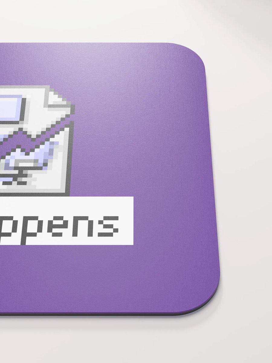 Sit Happens Mouse Pad (Purple) product image (5)