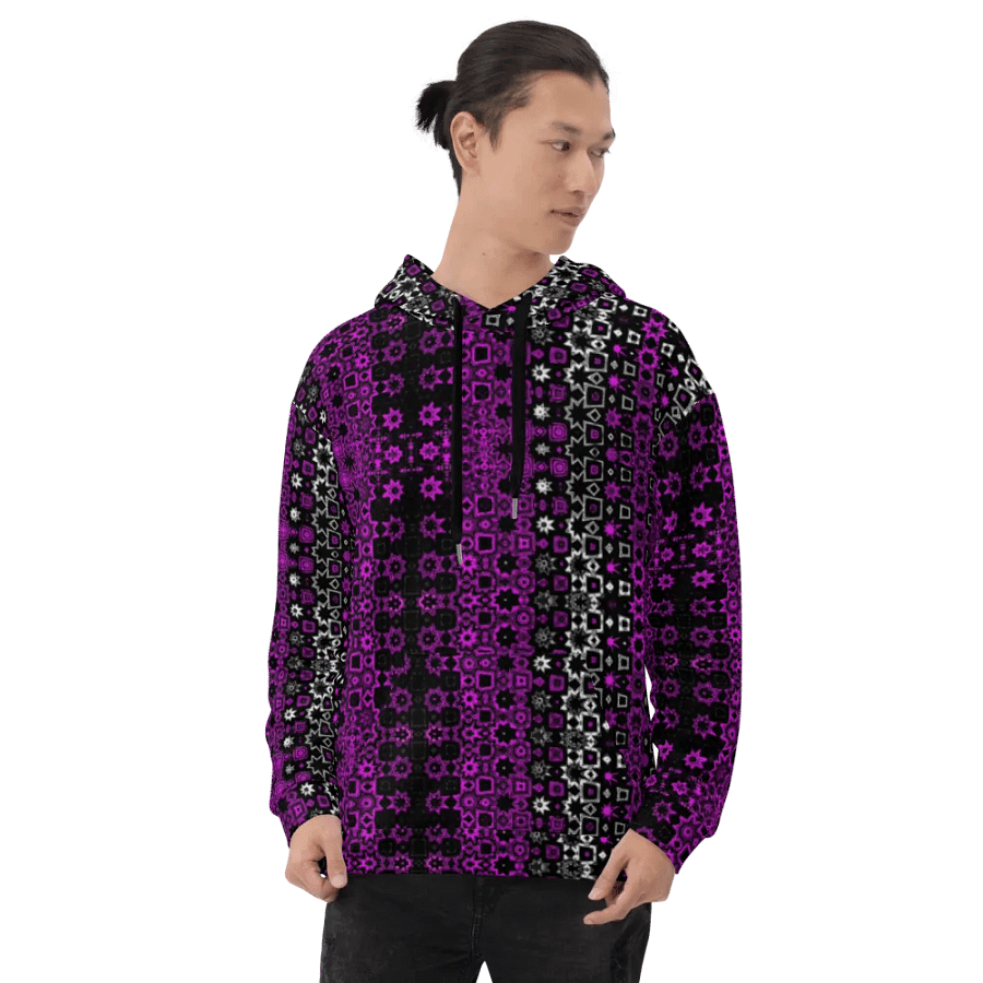 That Stars Pattern Unisex All Over Print Pull Over Hoodie product image (9)
