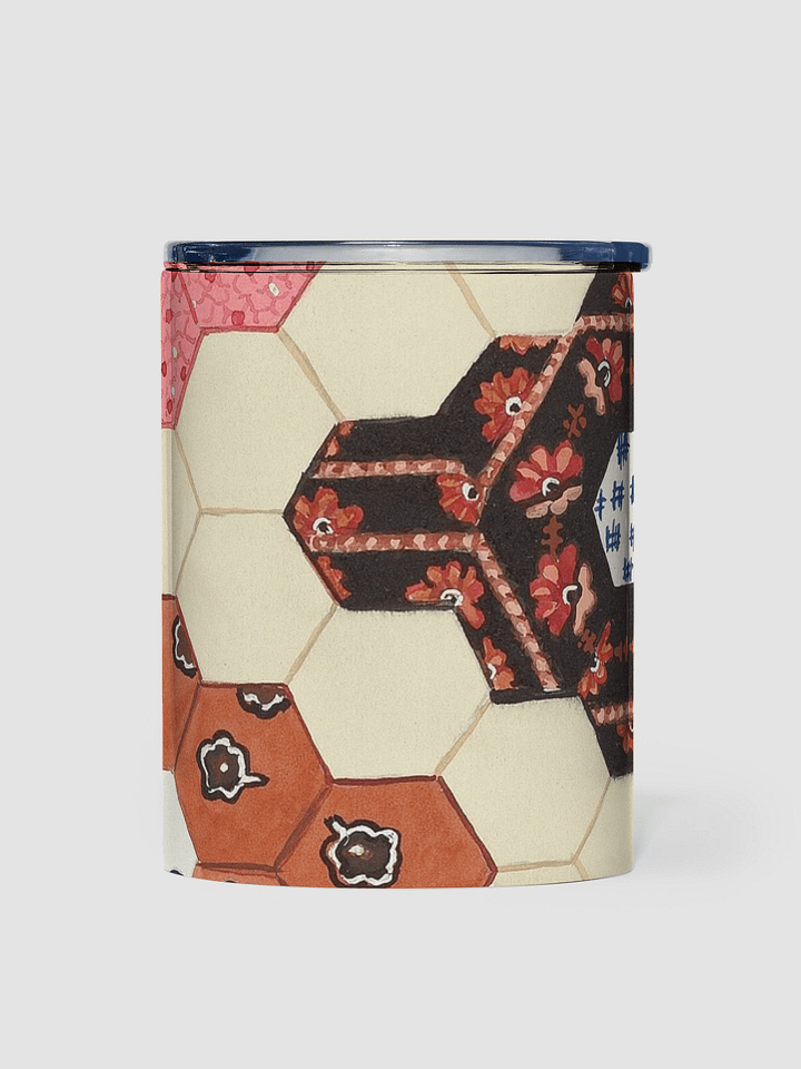 HexaFloral. 10oz Stainless Steel Tumbler product image (1)