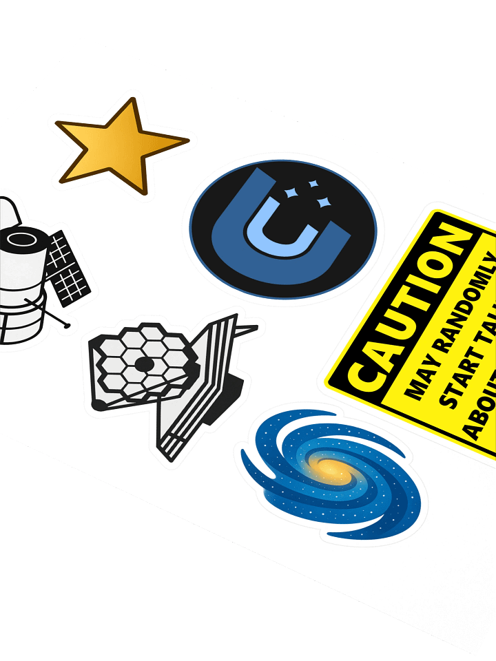 Cosmic Curiosity Sticker Pack product image (2)