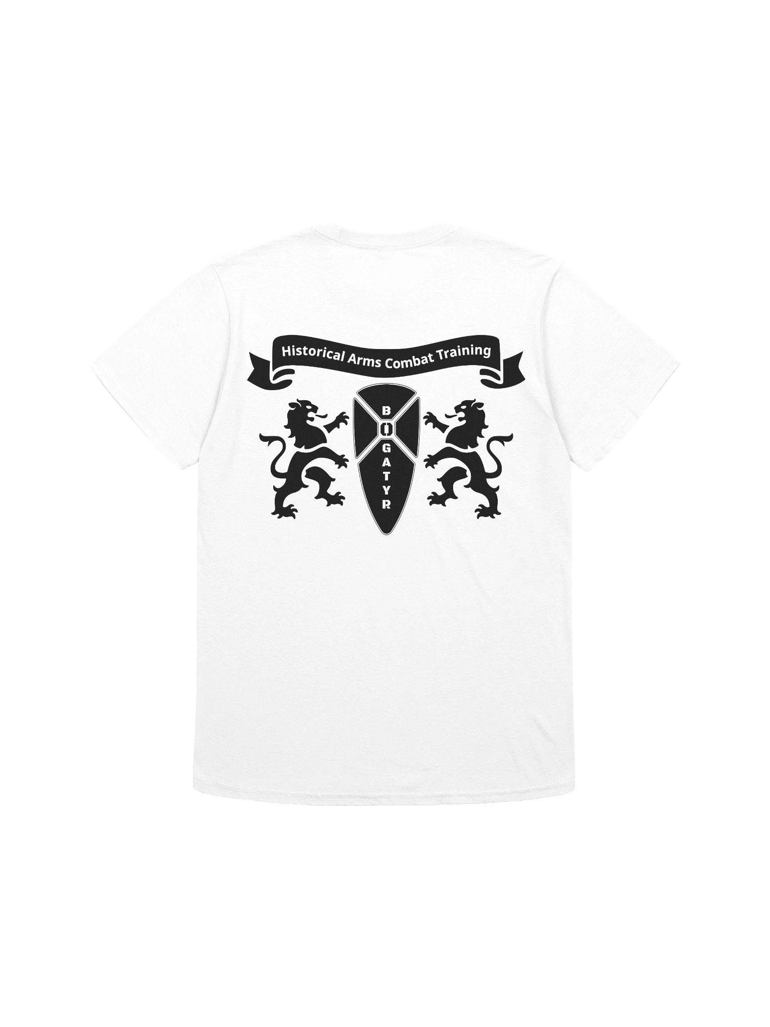Classic T-shirt - black HACT logo on back product image (1)