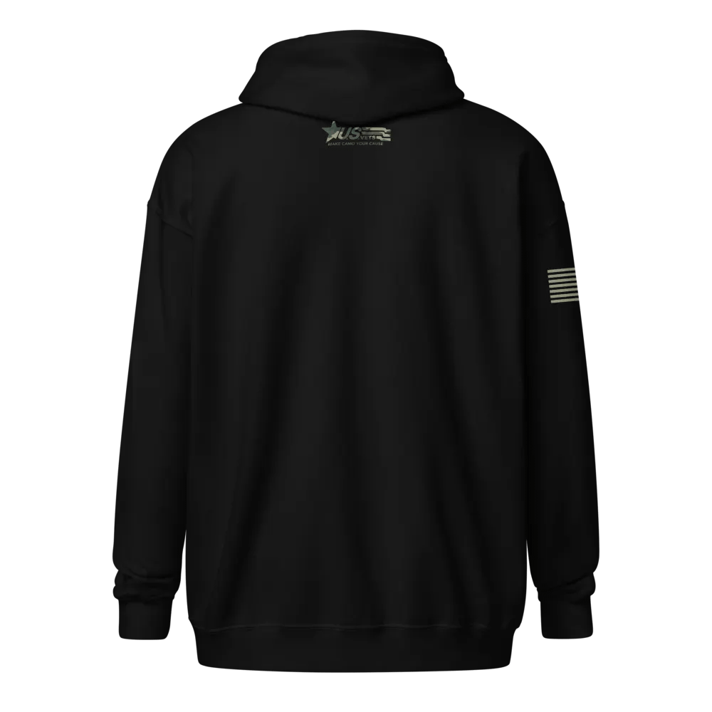 HONORUSVETS Star Zip Up Hoodie product image (6)