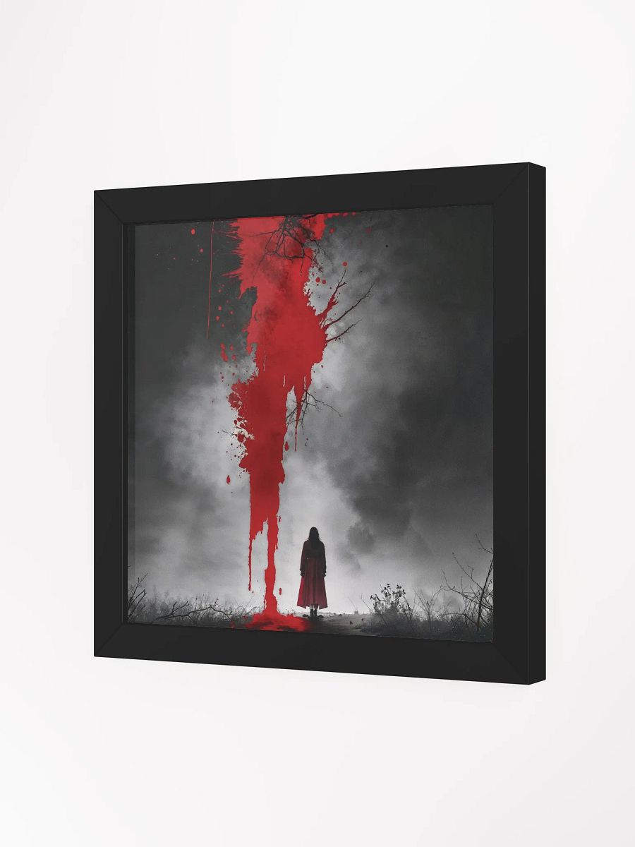 The Crimson Divide Framed Print product image (14)