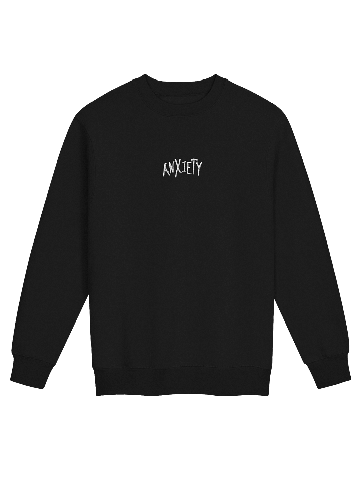 Anxiety Crewneck (Black) product image (1)