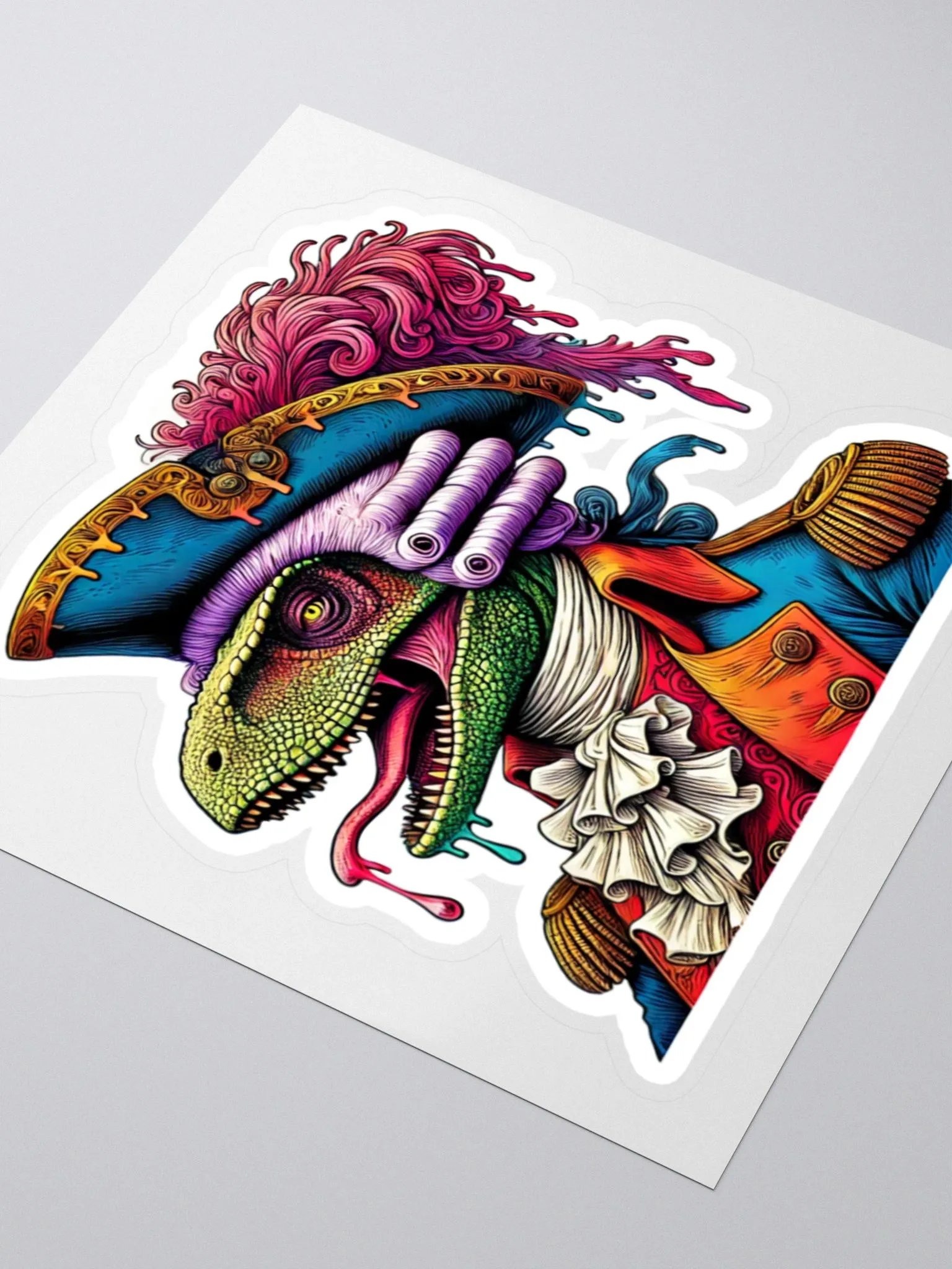 New American Dinosaur Sticker - Dino Drip product image (3)