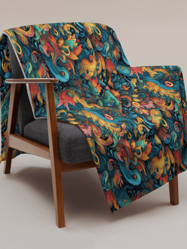 Rhapsody of Birds | Throw Blanket product image (1)